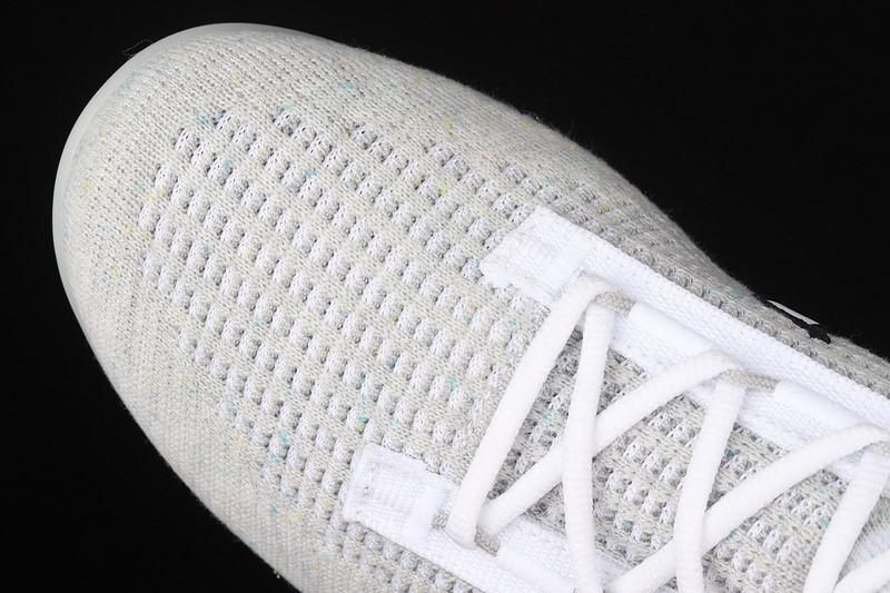 NikeAir VaporMax 2021 FK - White Black/Metallic Silver