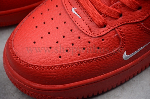 NikeAir Force 1 AF1 Mid Utility - University Red