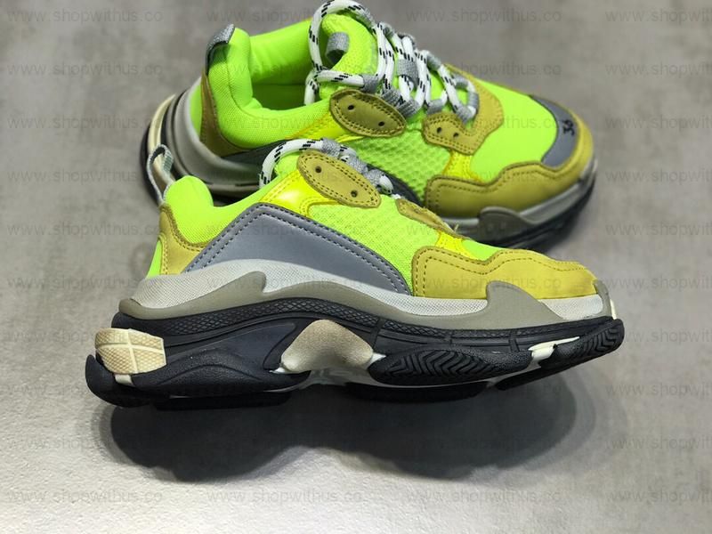 BalenciagaTriple S - Neon Yellow