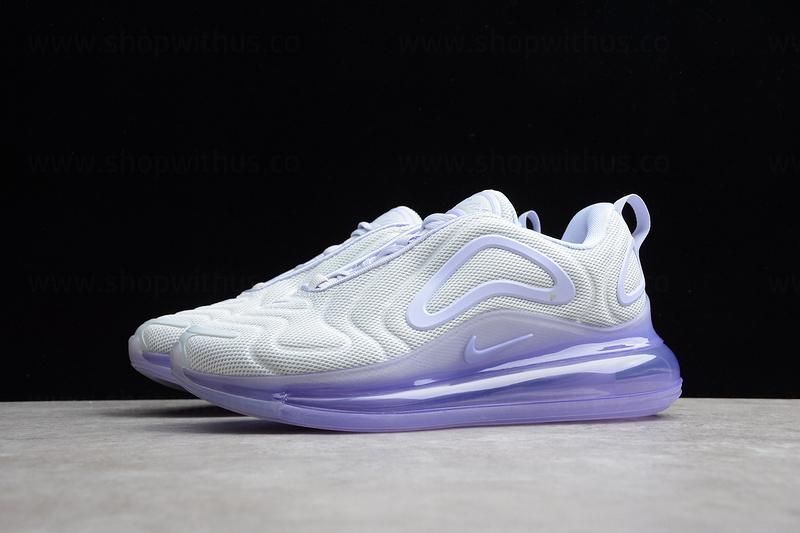 NikeUnisex Air Max 720 - Pure Platinum/Oxygen Purple