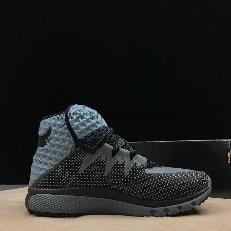 Under Armour x Project Rock Delta Training Shoes - Black/Grey