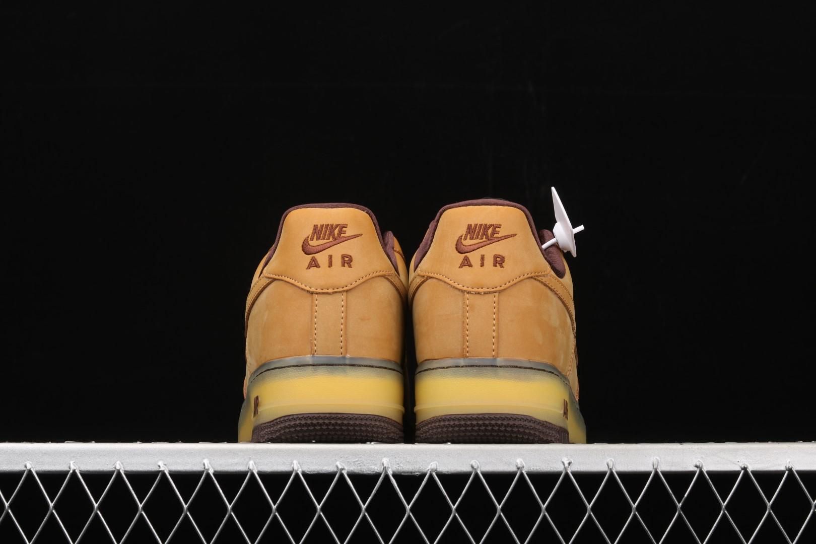 NikeUnisex Air Force 1 Low - Wheat/Dark Mocha