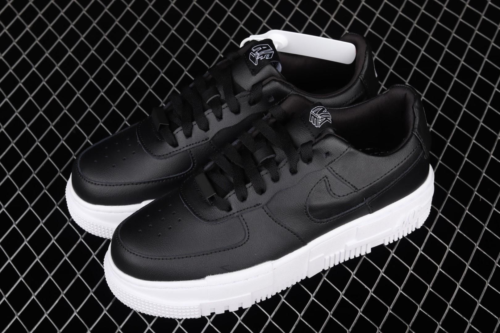 NikeUnisex Air Force 1 AF1 - Black Pixel