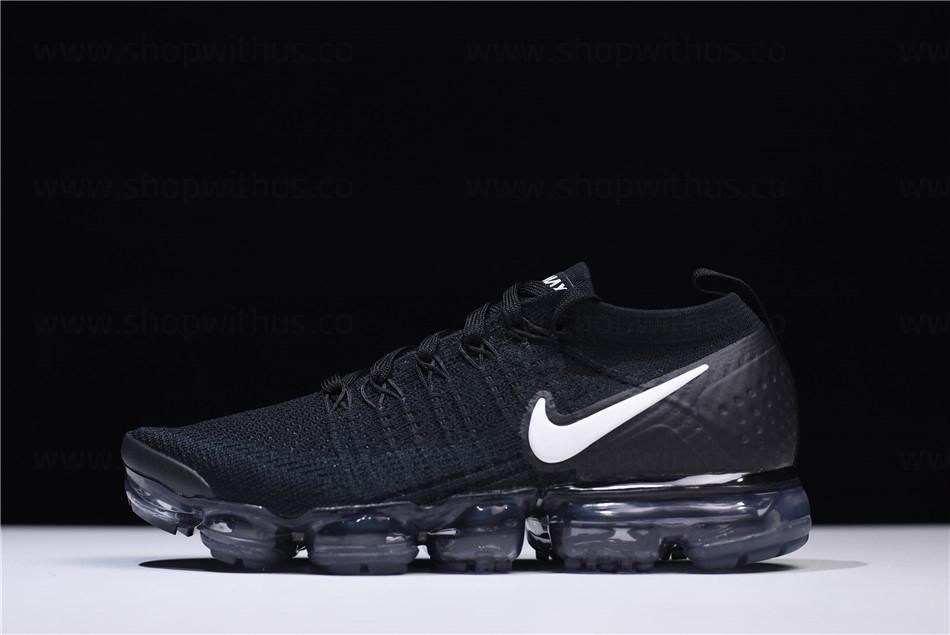 NikeAir VaporMax Flyknit 2 - Black/White