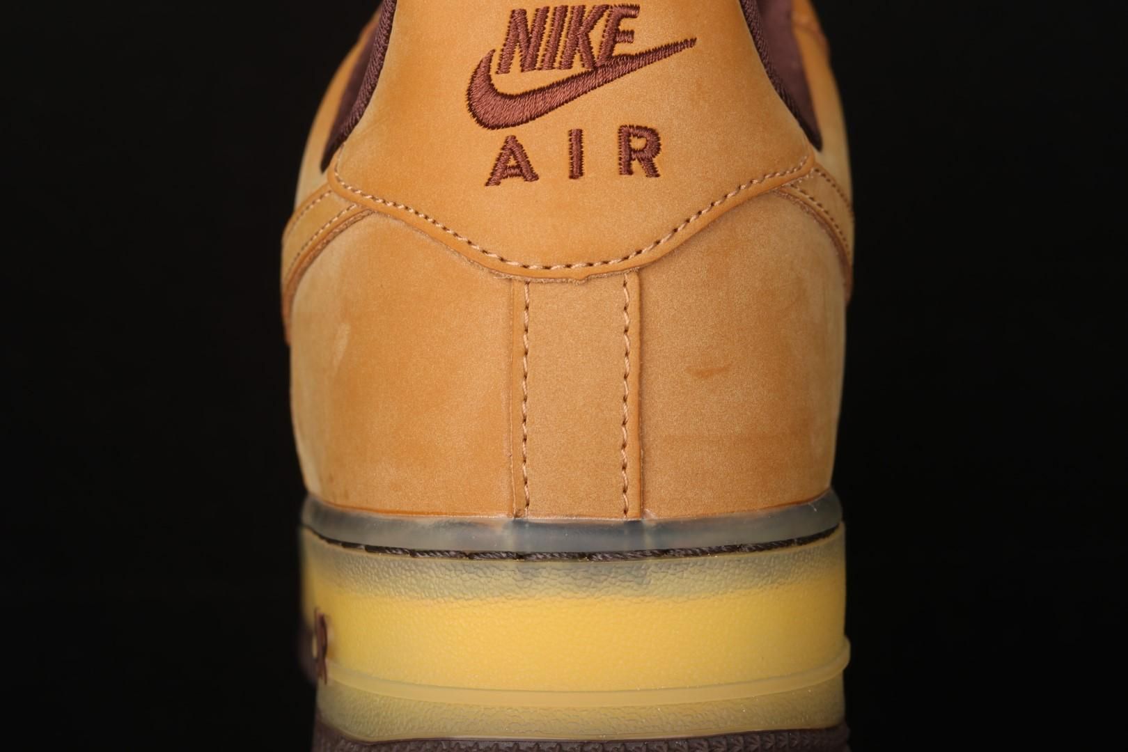 NikeUnisex Air Force 1 Low - Wheat/Dark Mocha