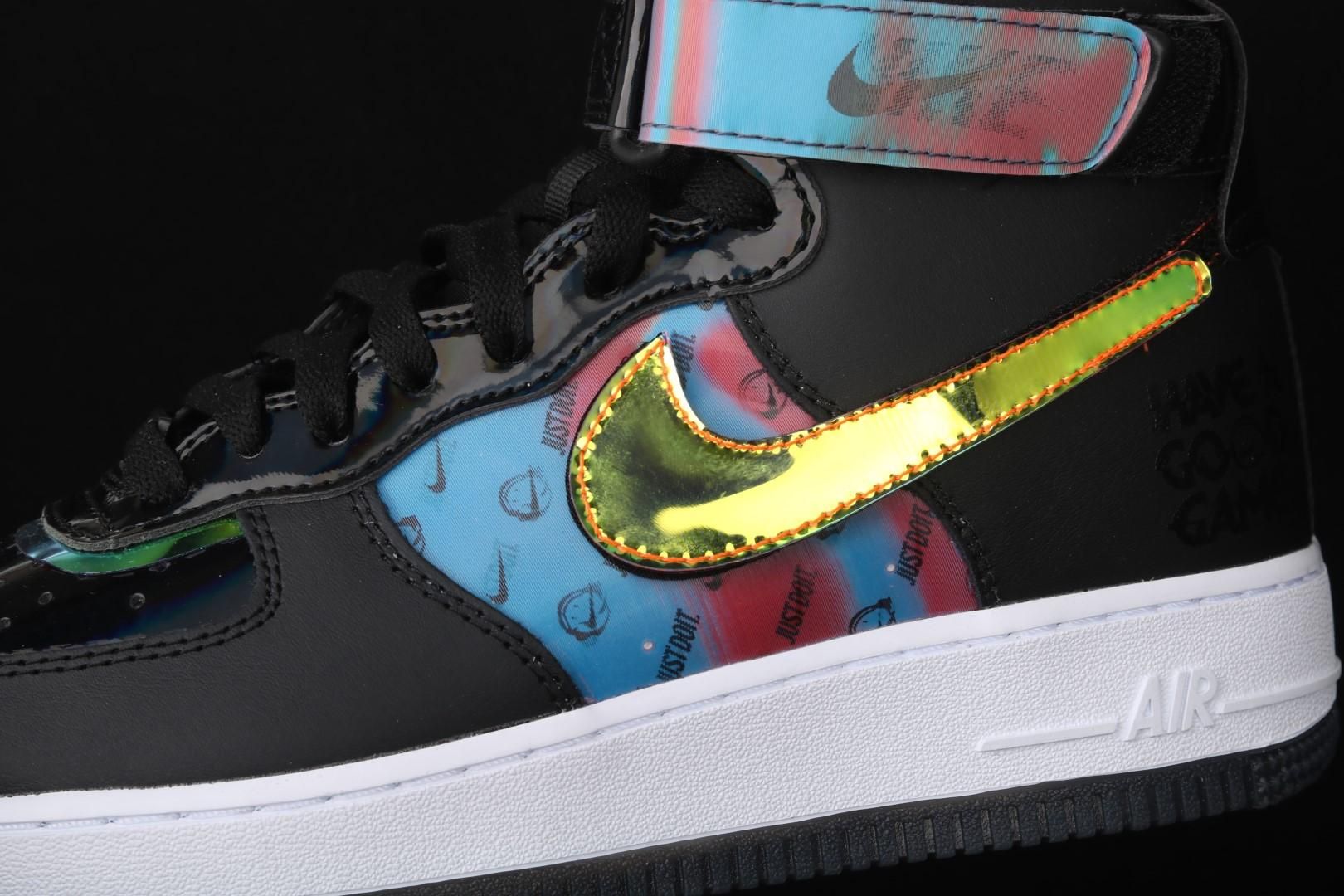 NikeUnisex Air Force 1 AF1 High - Good Game Black