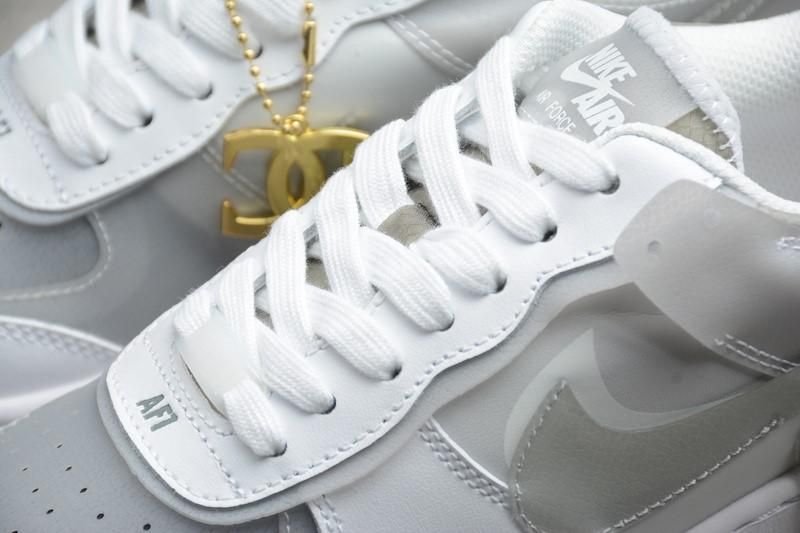 NikeUnisex Air Force 1 AF1 Shadow - Particle Grey