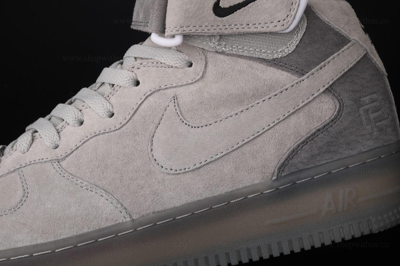 Reigning Champ x NikeAir Force 1 AF1 Mid  - Wolf Grey