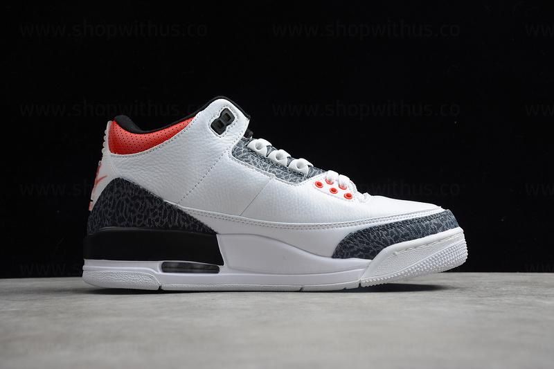 Air Jordan 3 AJ3 Retro Denim - Fire Red