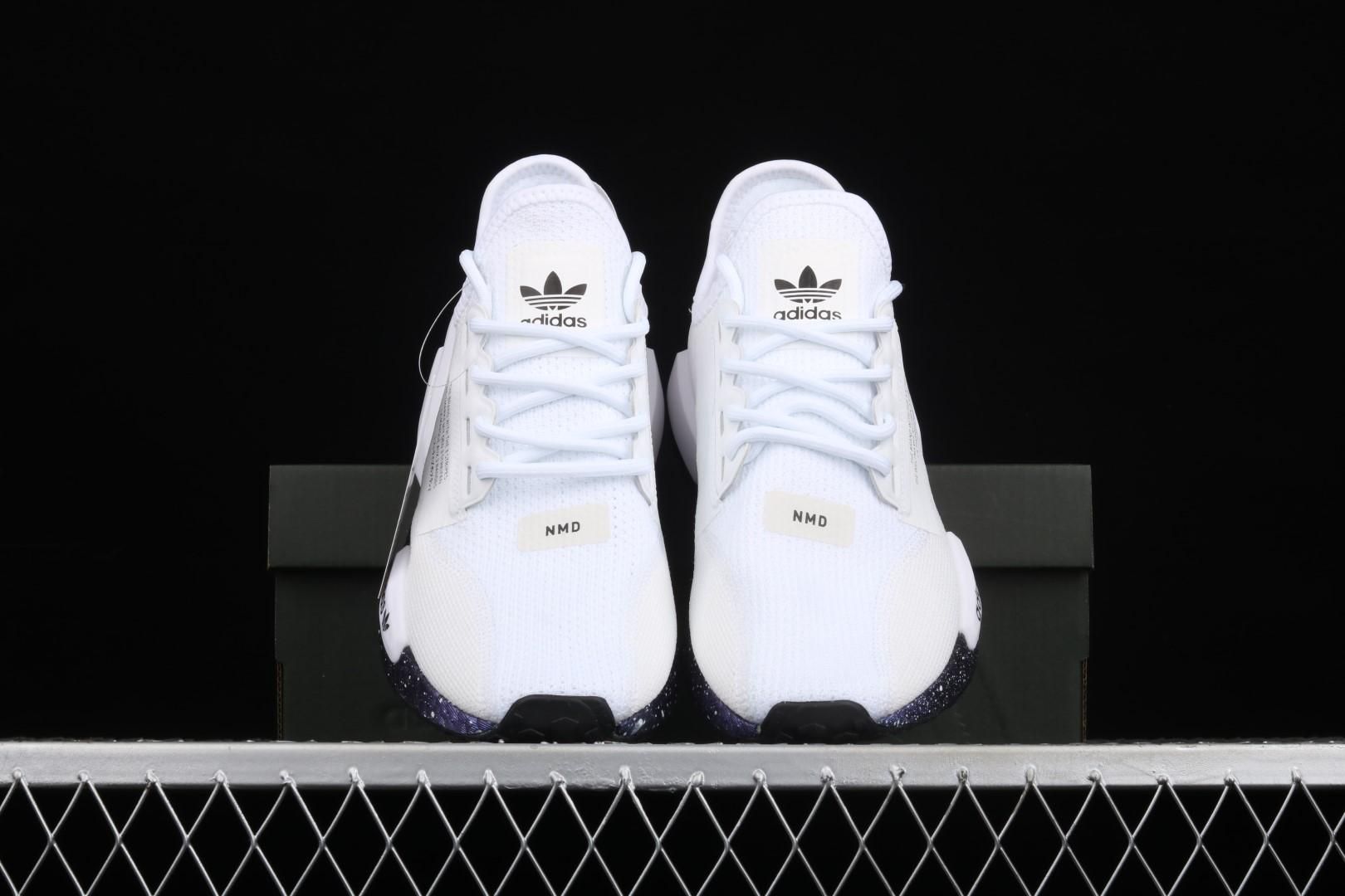 adidasMens NMD R1 V2 - White Speckled