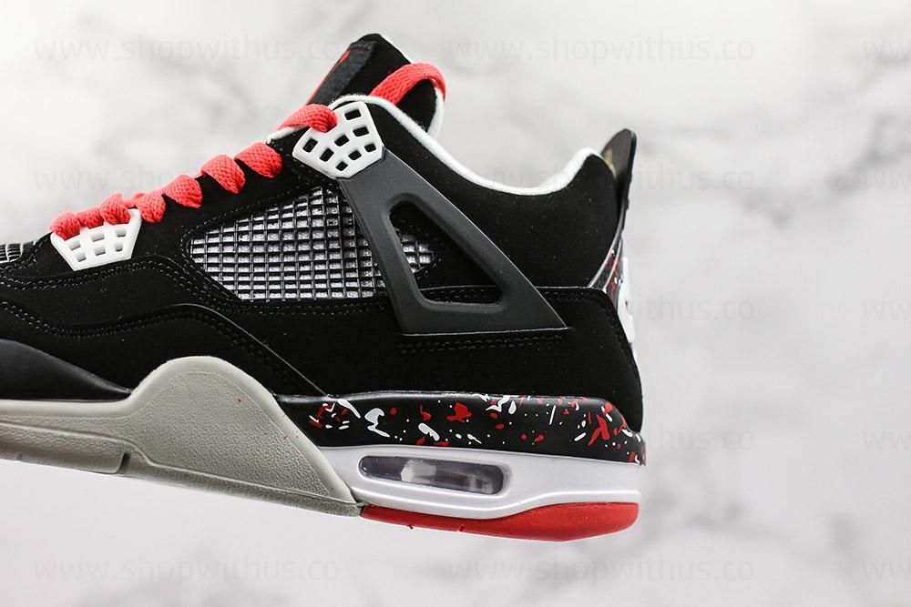 Drake OVO x Air Jordan 4 AJ4 Retro - Splatter