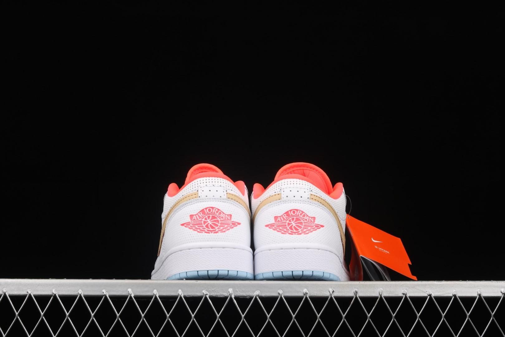 Air Jordan 1 AJ1 Low SE - White Sesame