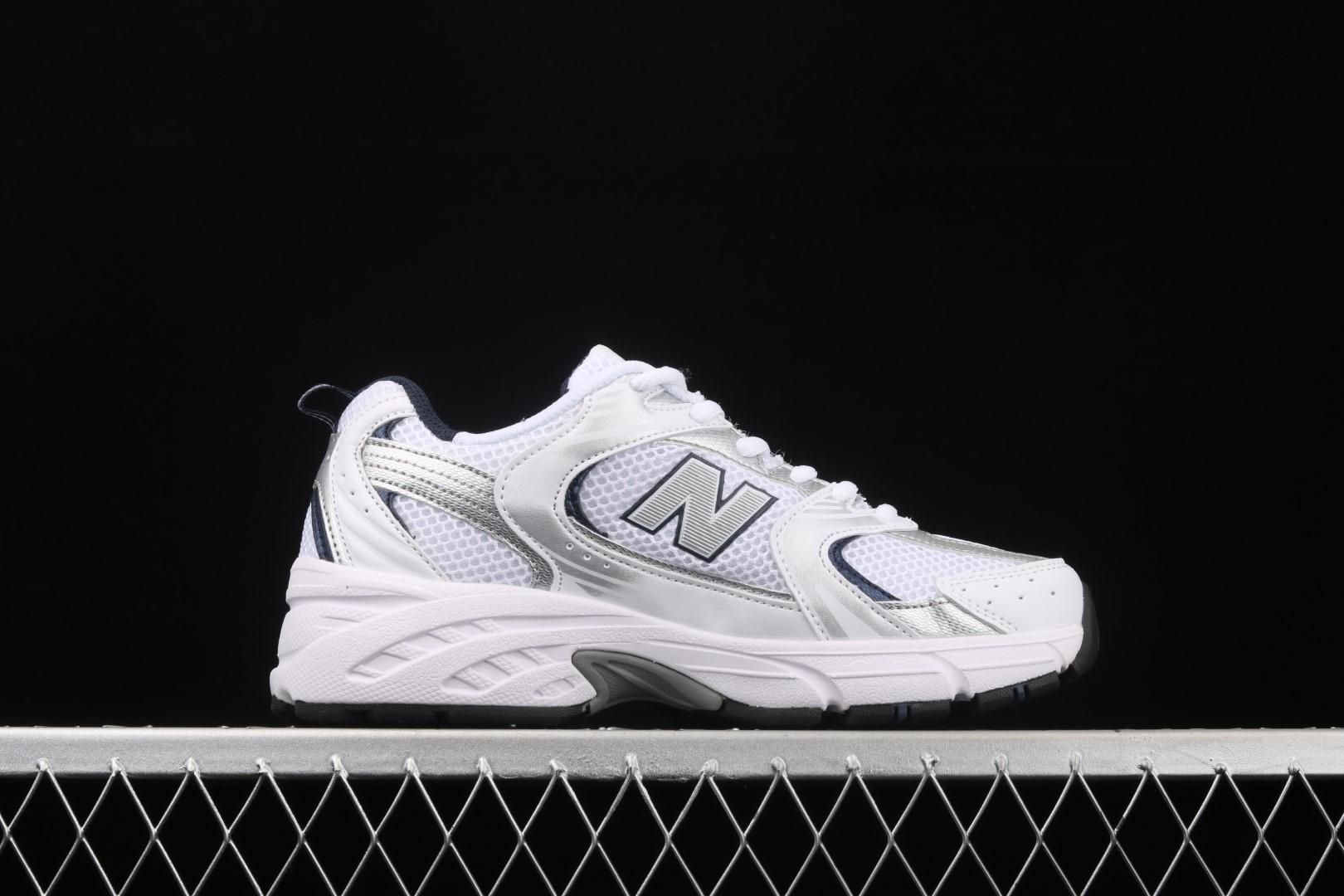 New Balance 530 - White/Silver/Navy