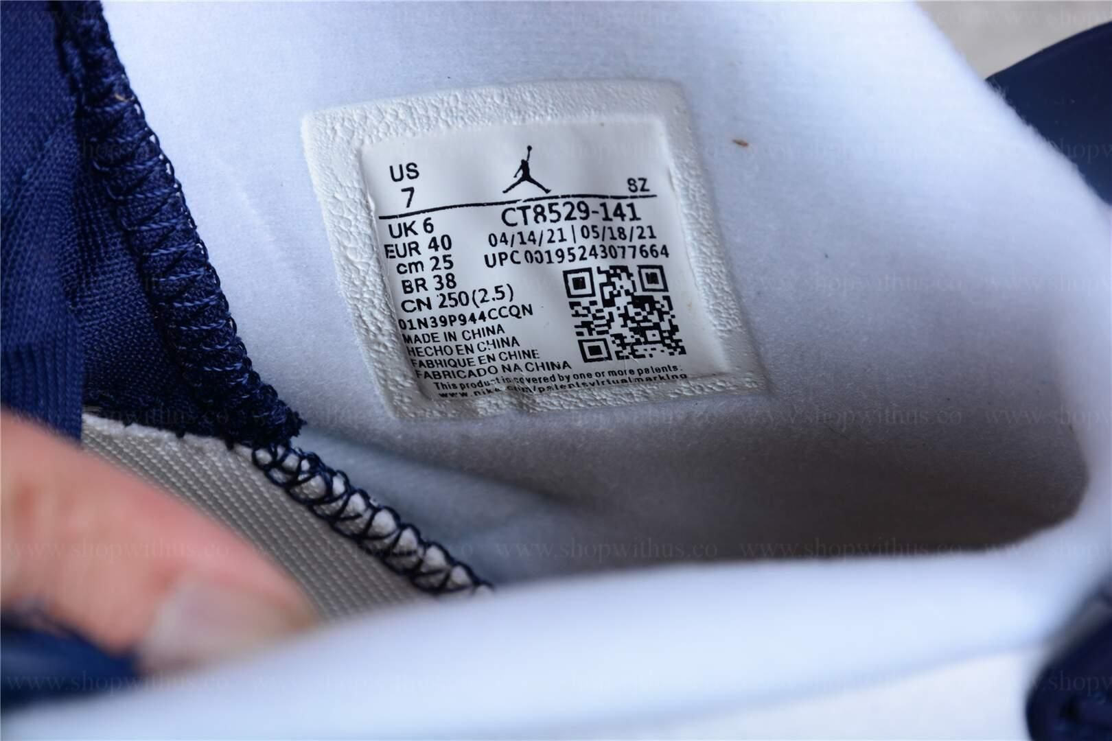 Air Jordan 6 AJ6 Retro - Midnight Navy