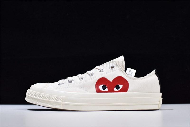 Comme des Garcons Play x Converse Chuck Taylor All-Star 70s Low - White