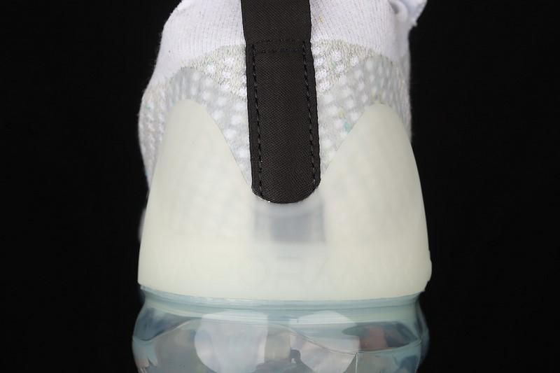 NikeAir VaporMax 2021 FK - White Black/Metallic Silver