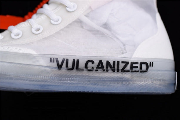 The 10: Off-White x Converse Chuck Taylor - Clear/White/White