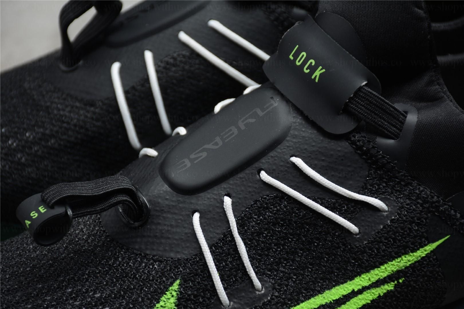 NikeAir Zoom Tempo NEXT% FlyEase - Black/Green