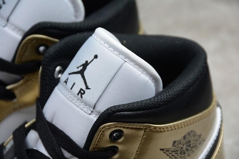 Air Jordan 1 AJ1 Mid - Metallic Gold