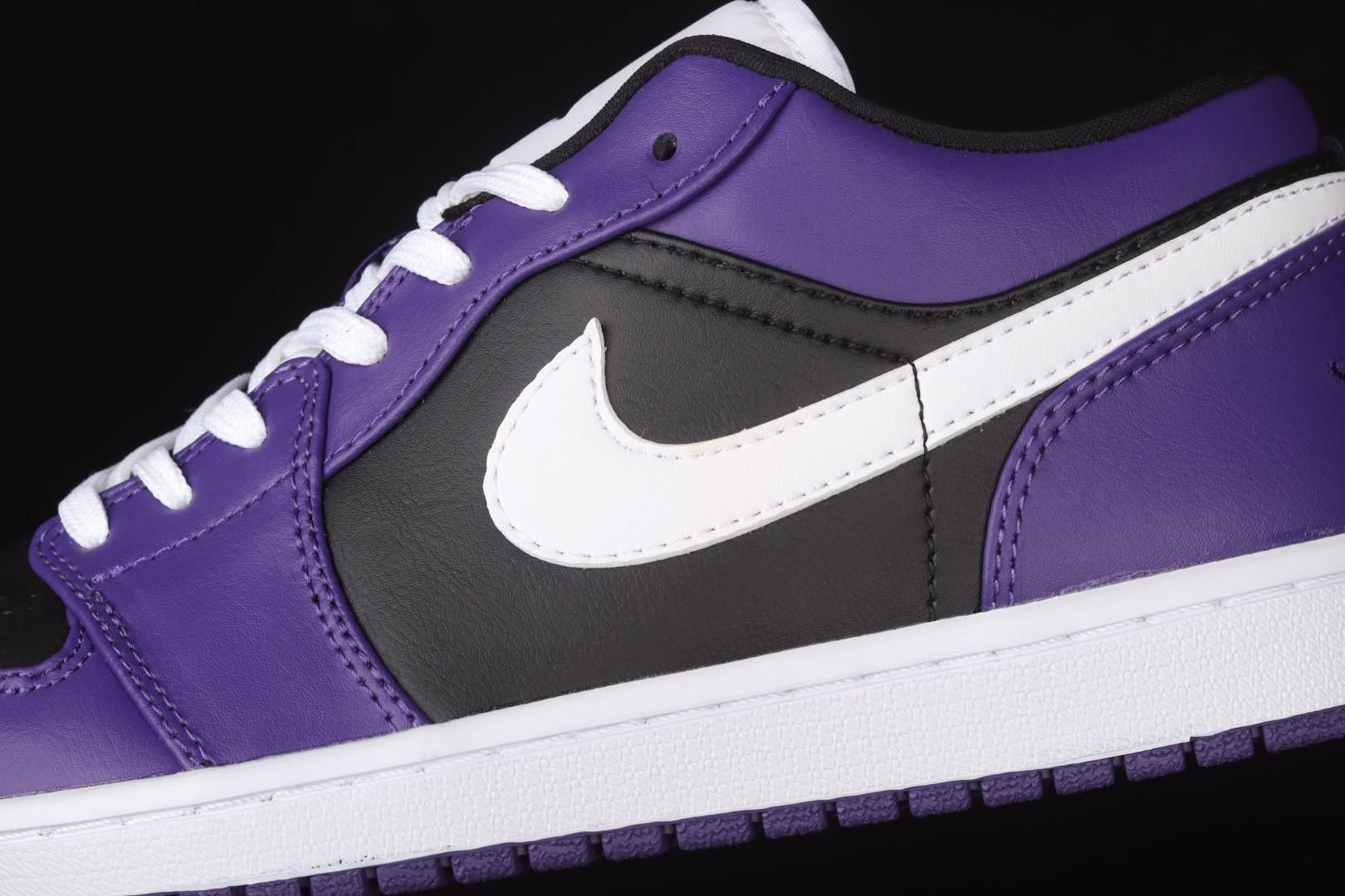 Air Jordan 1 AJ1 Low - Court Purple/Black