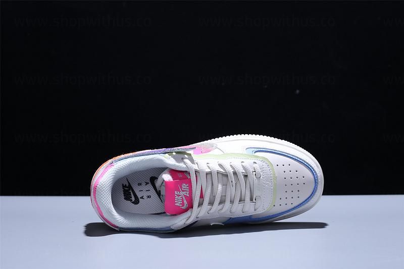 NikeUnisex Air Force 1 AF1 Shadow Beige - Pale Ivory