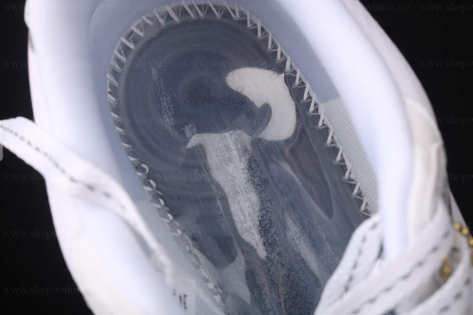 NikeAir Force 1 AF1 React - White Light Bone