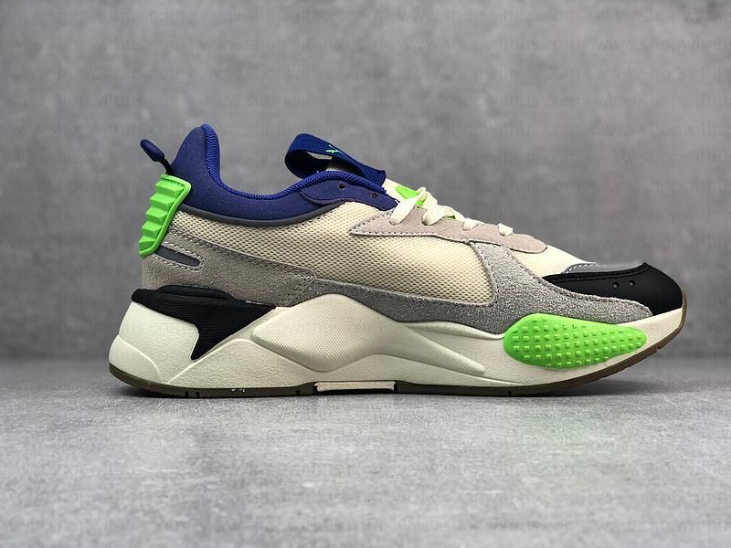 PumaRS-X x Sankuanz - Cloud Cream/Royal Blue