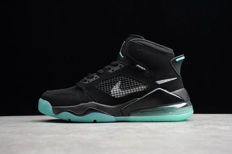 Jordan Mars 270 Black Green Glow