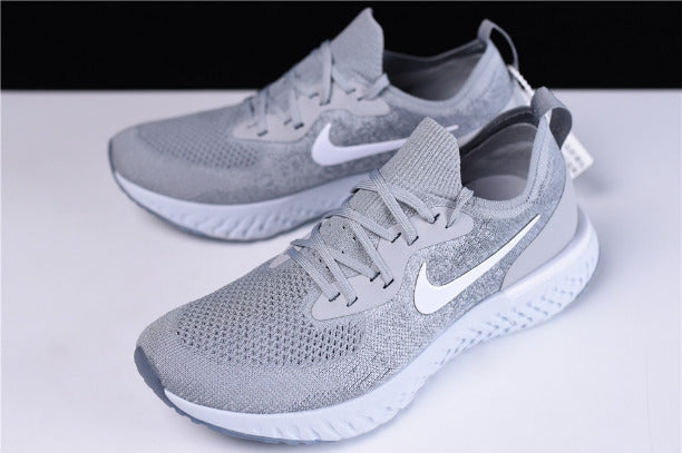 NikeMen's Epic React Flyknit - Wolf Grey