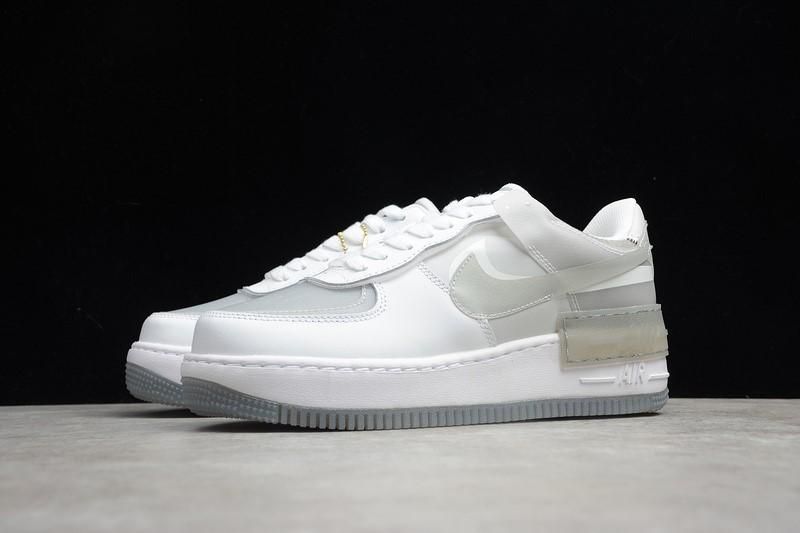 NikeUnisex Air Force 1 AF1 Shadow - Particle Grey