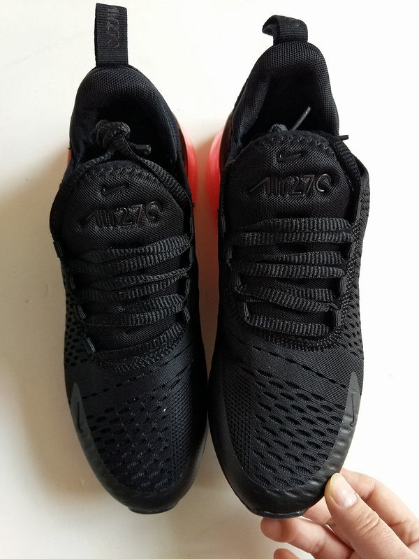 NikeUnisex Air Max 270 - Black/Hot Punch/Black