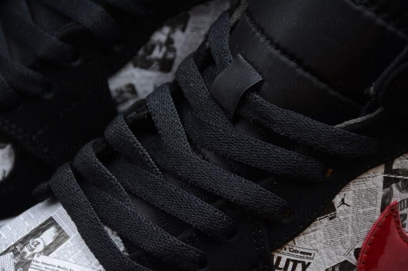 Air Jordan 1 AJ1 Mid SE Newspaper - Air Times