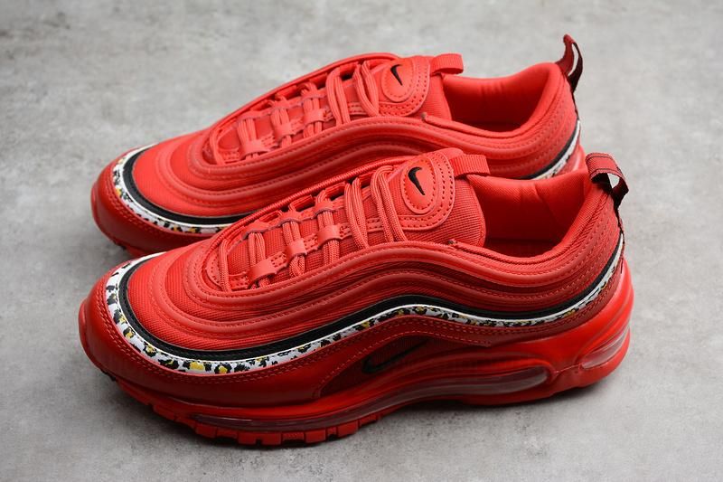 NikeUnisex Air Max 97 Leopard Pack - Red