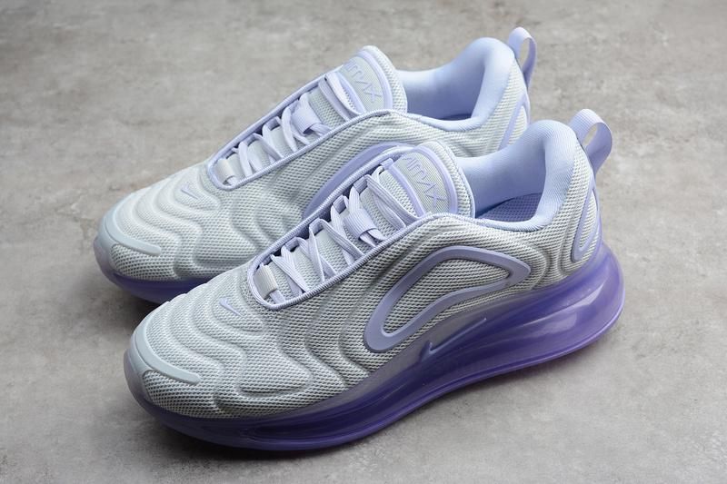 NikeUnisex Air Max 720 - Pure Platinum/Oxygen Purple