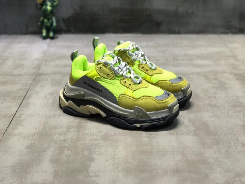BalenciagaTriple S - Neon Yellow