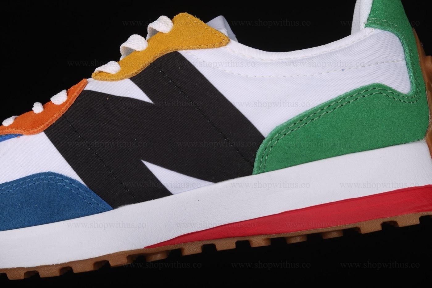 New Balance 327 -Colourful White