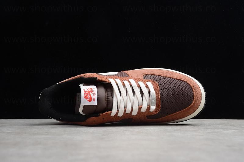 NikeAir Force 1 AF1 Low - Red Bark