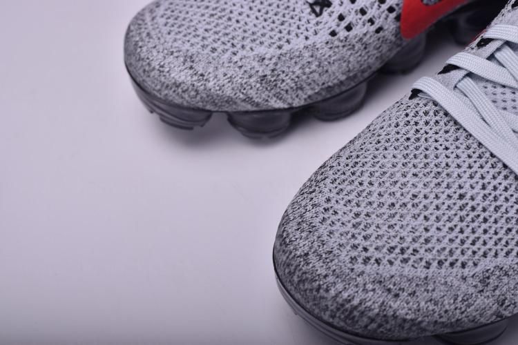 NikeAir VaporMax  Flyknit - Platinum Red/Black