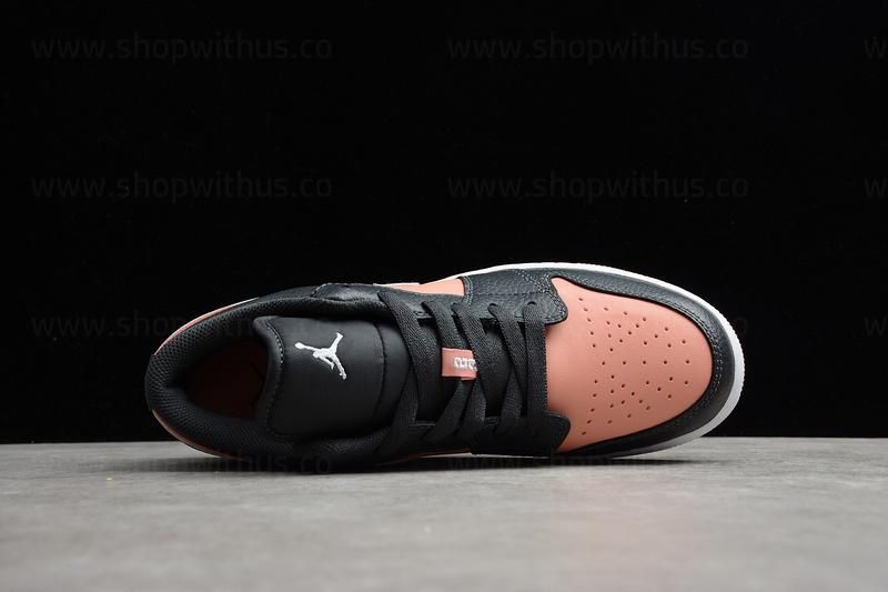 Air Jordan 1 AJ1 Low - Black/Pink Quartz