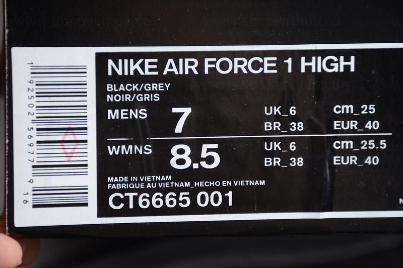 A Ma Maniere x NikeAir Force 1 AF1 High - Hand Wash Cold