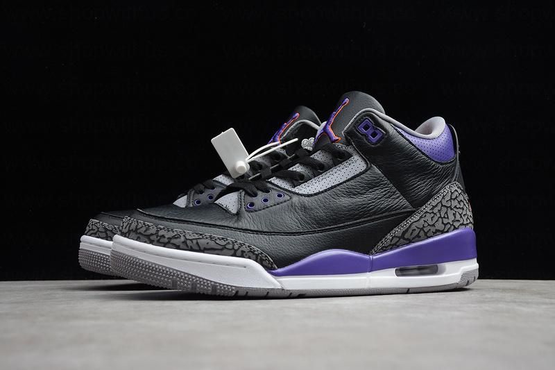 Air Jordan 3 AJ3 Retro - Court Purple