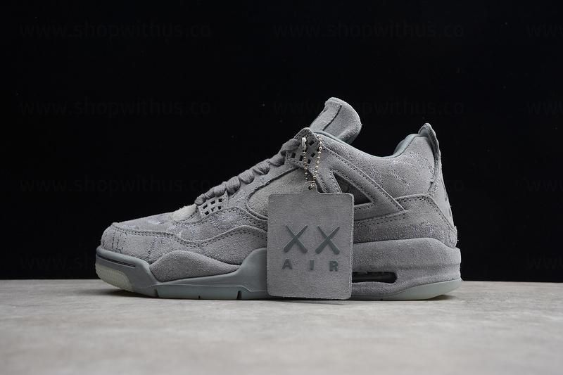 KAWS x Air Jordan 4 AJ4 Retro - Cool Grey
