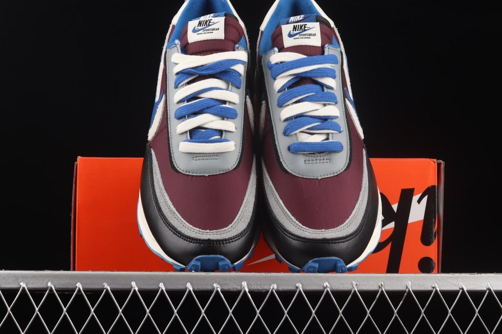 LDWaffle x sacai x UNDERCOVER - Night Maroon