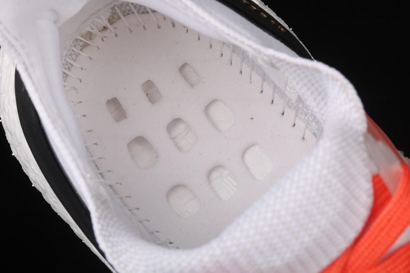 adidasMen's Ultraboost 21 - Cloud White/Orange