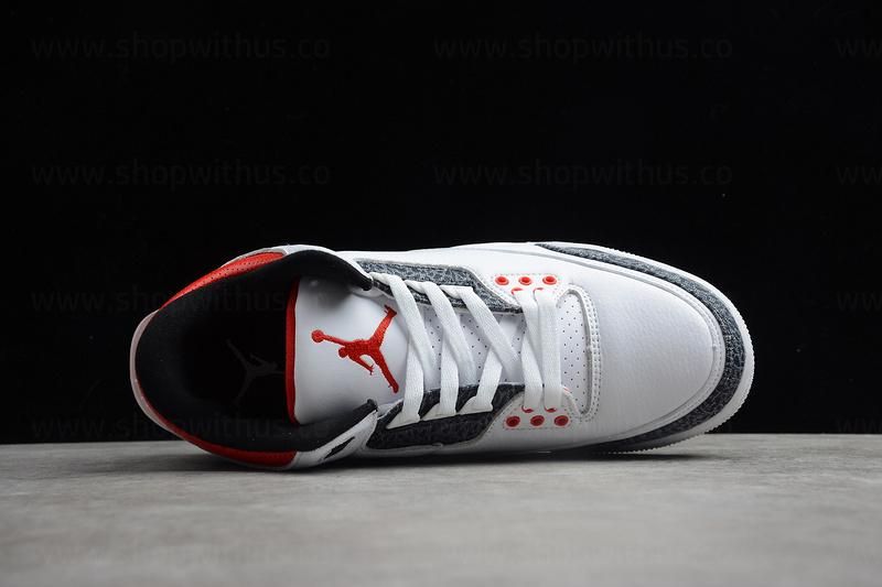 Air Jordan 3 AJ3 Retro Denim - Fire Red