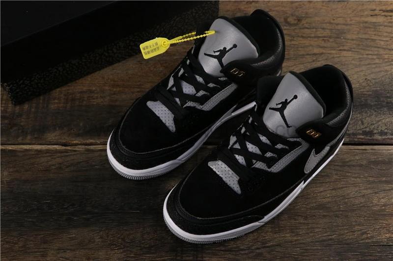 Air Jordan 3 AJ3 Retro Tinker -  Black Cement