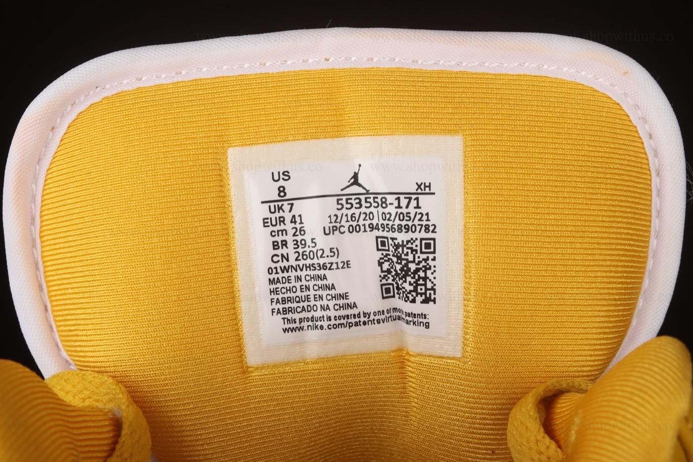 Air Jordan 1 AJ1 Low - Pollen
