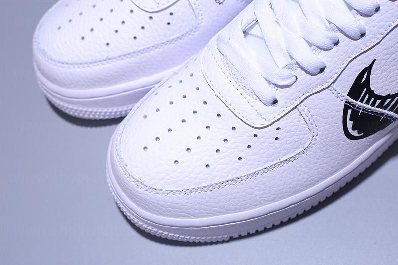 NikeAir Force 1 AF1 Sketch - White/BlacK