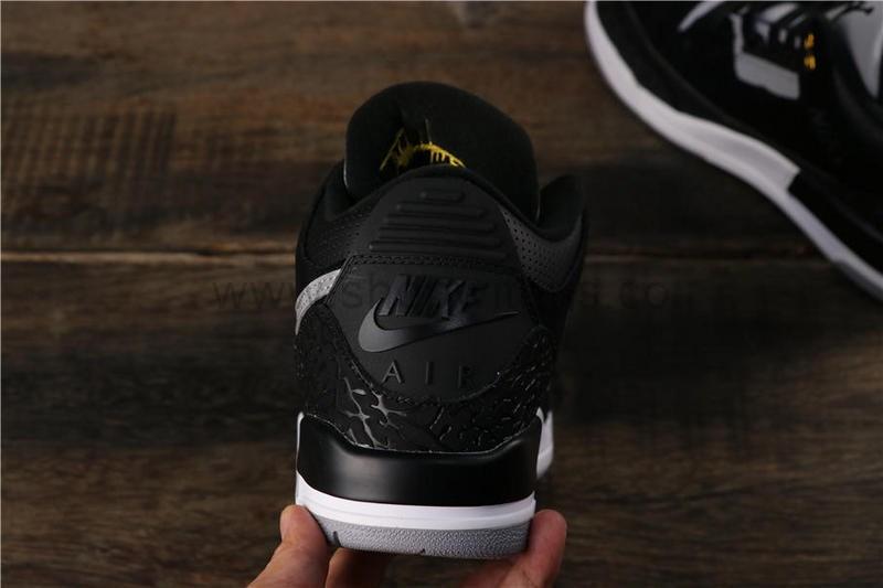 Air Jordan 3 AJ3 Retro Tinker -  Black Cement