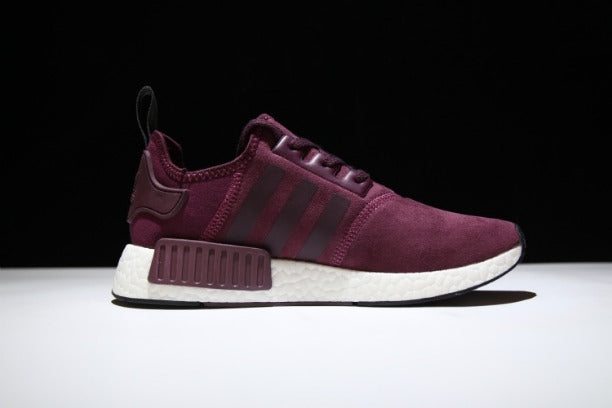 adidasUnisex NMD R1 Suede - Burgundy Maroon
